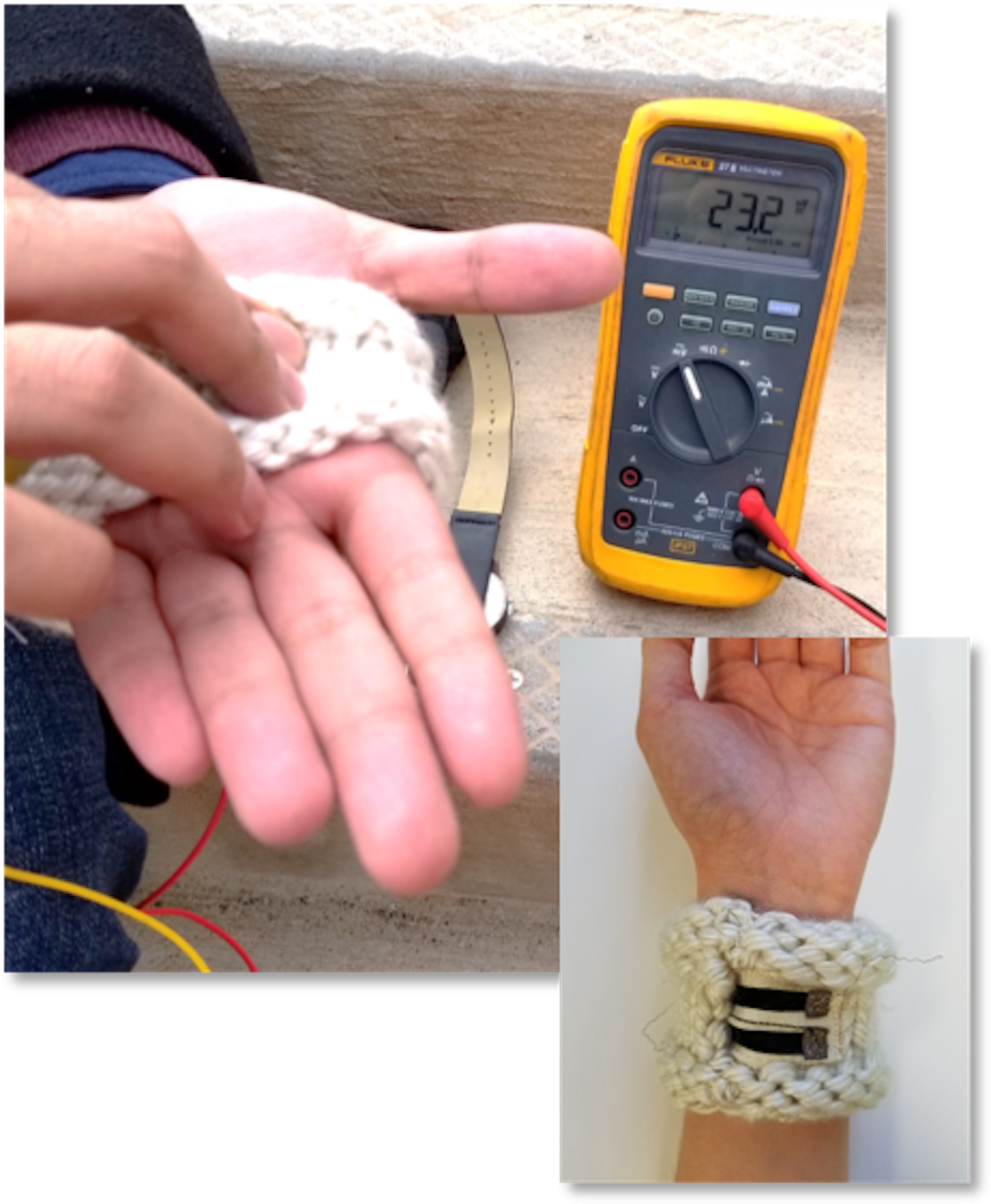 A Fabric Can Harvest Body Heat To Power Small Wearable - Wearable Technology (954x1150), Png Download