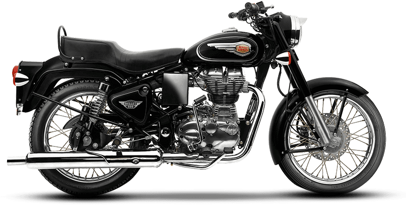 One Of Royal Enfield's Most Iconic Models, The Bullet - 2017 Royal Enfield Bullet 500 (830x600), Png Download