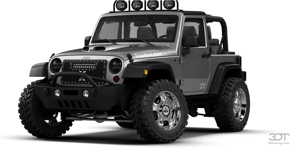 Jeep - Wrangler Jeep Rubicon Tuning (1000x498), Png Download