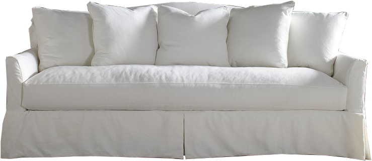 Fairchild - Fairchild Slipcovered Sofa (800x490), Png Download