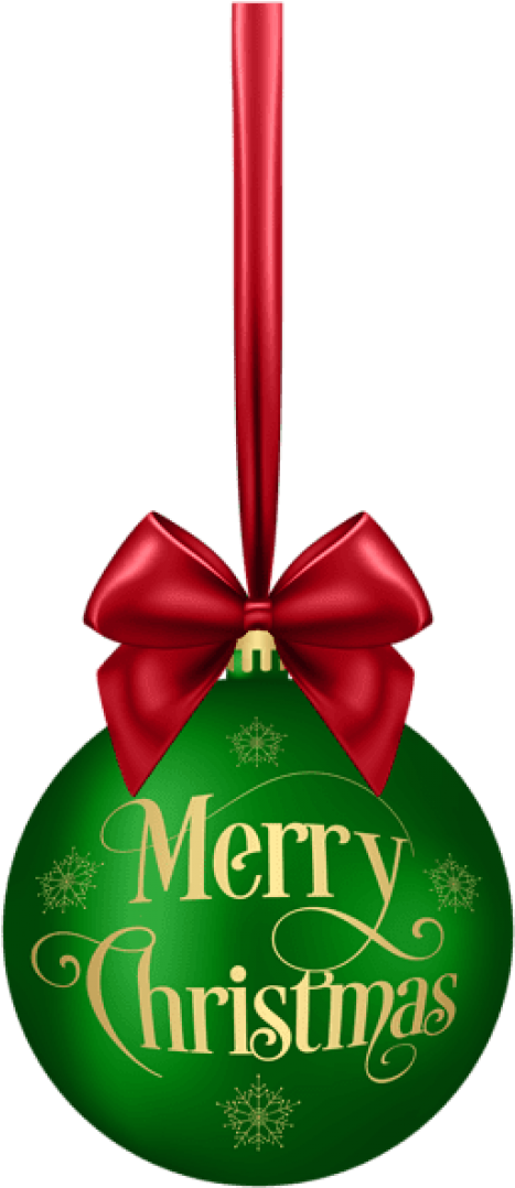 Free Png Merry Christmas Ball Greendeco Png - Christmas Decoration (480x1091), Png Download
