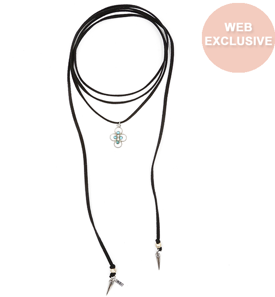Vintage Navajo Doli Roadie Wrap Choker/bracelet - Chain (600x600), Png Download