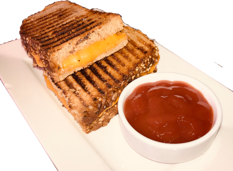 New * Grilled Cheese Sandwich - Sliced Bread (783x576), Png Download