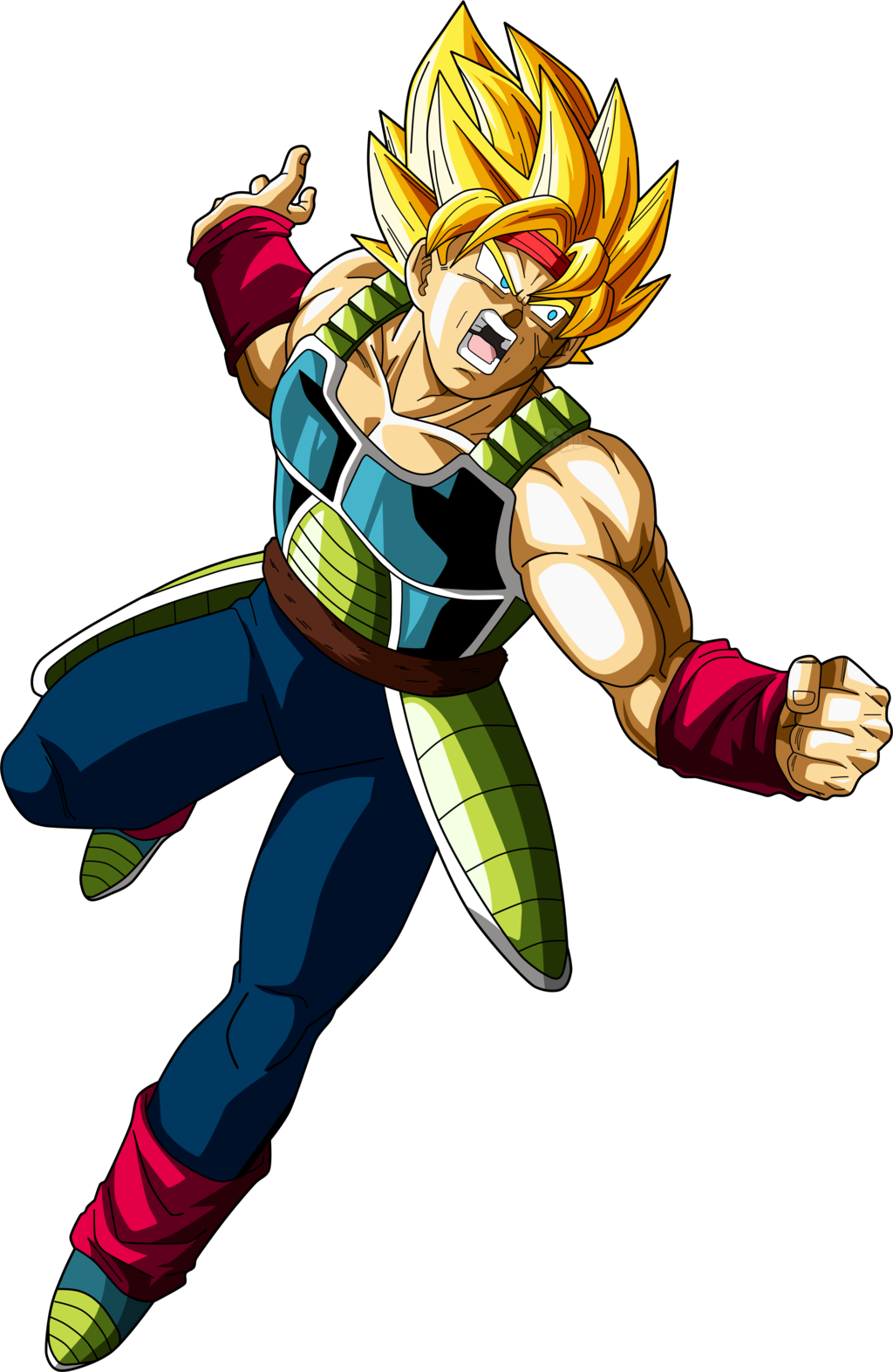 Si, En Esta Historia A Bardock Lo Vuelven Ssj - Dragon Ball Bardock Ssj (1024x1573), Png Download