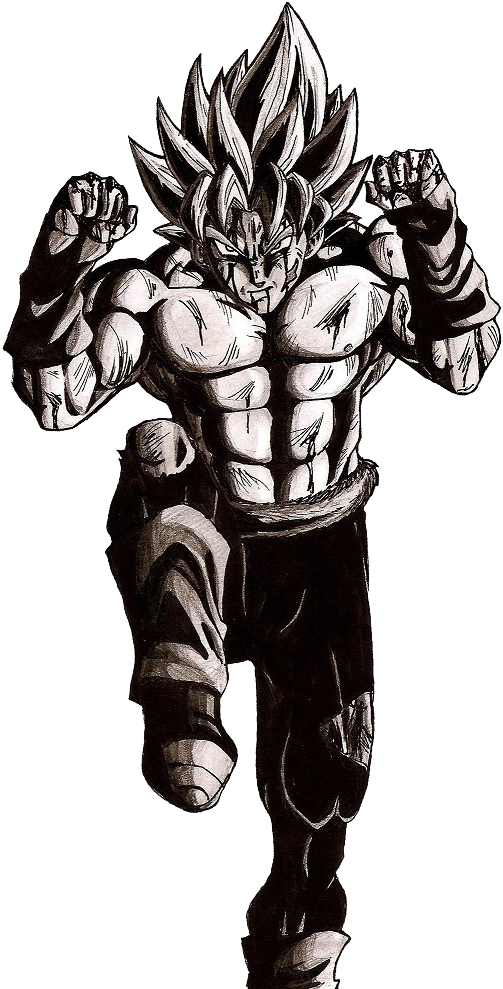 Bardock Dbshenlong Blogspot 49516 - Bardock Dibujos A Lapiz (829x988), Png Download