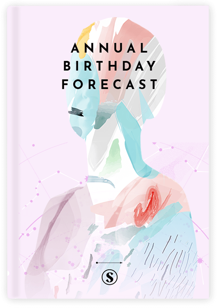 Booksannual Birthday Forecast - Illustration (1200x1200), Png Download