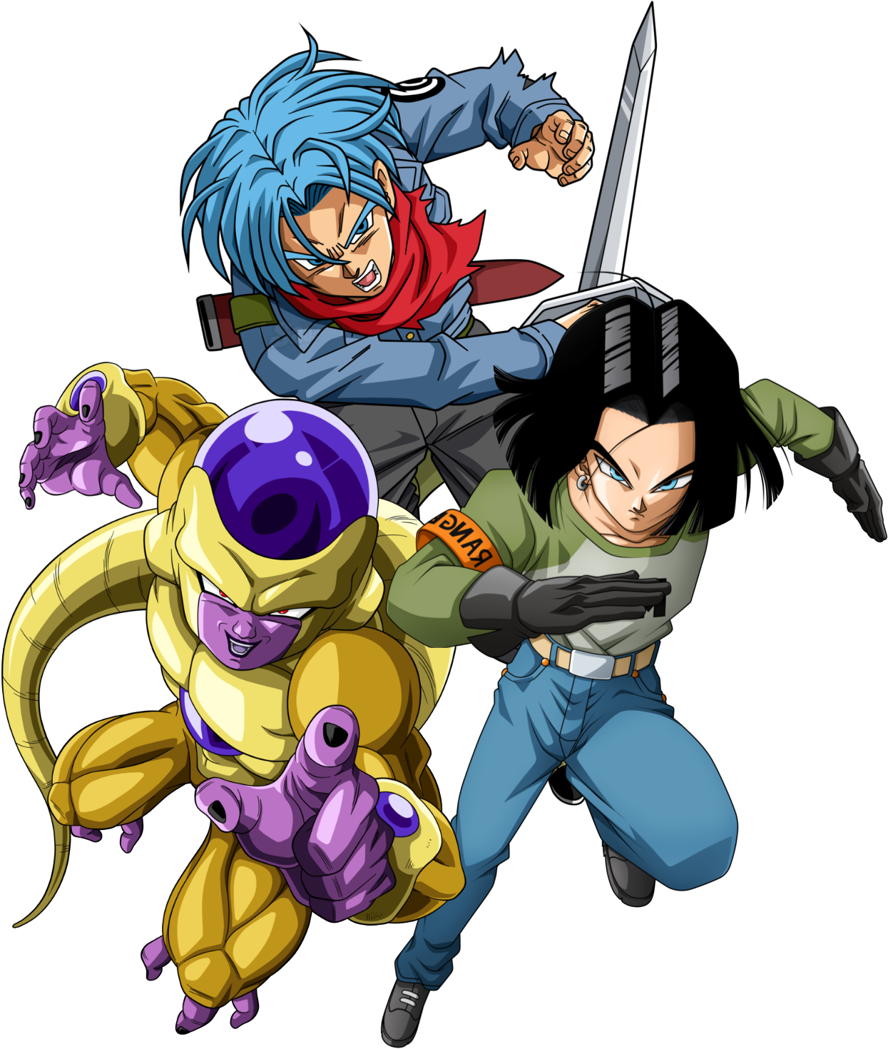 View Samegoogleiqdbsaucenao G895 , - Future Trunks Dbs Png (1286x1481), Png Download