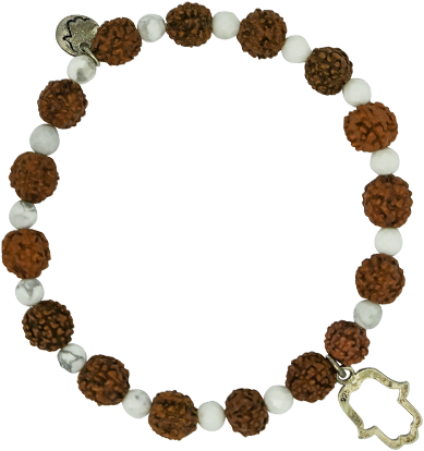 Mala-armband Howlite - Bracelet (800x800), Png Download