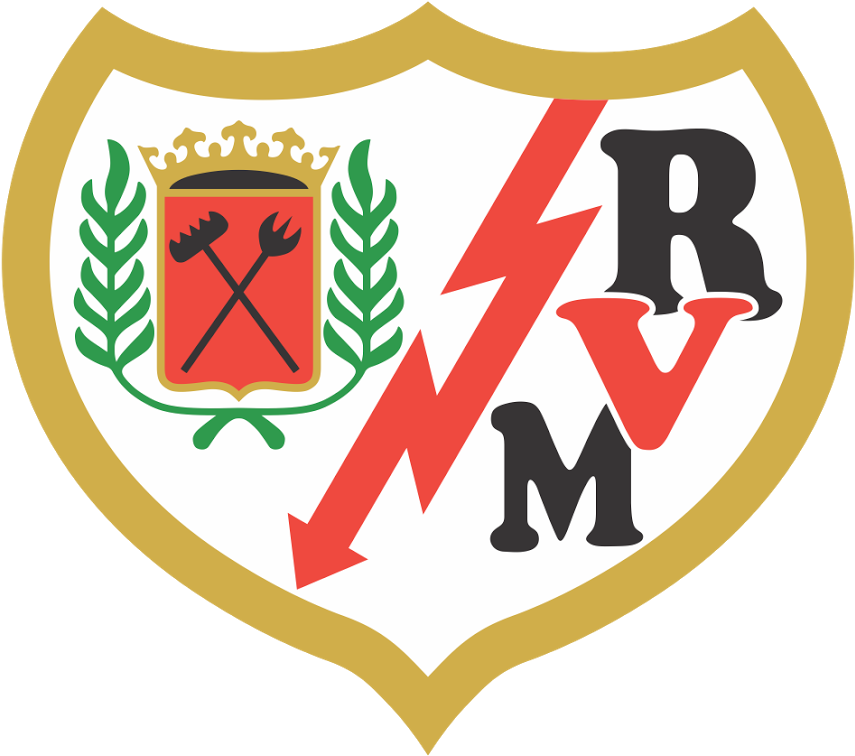Rayo Vallecano Logo - Rayo Vallecano Emblem (1600x1067), Png Download