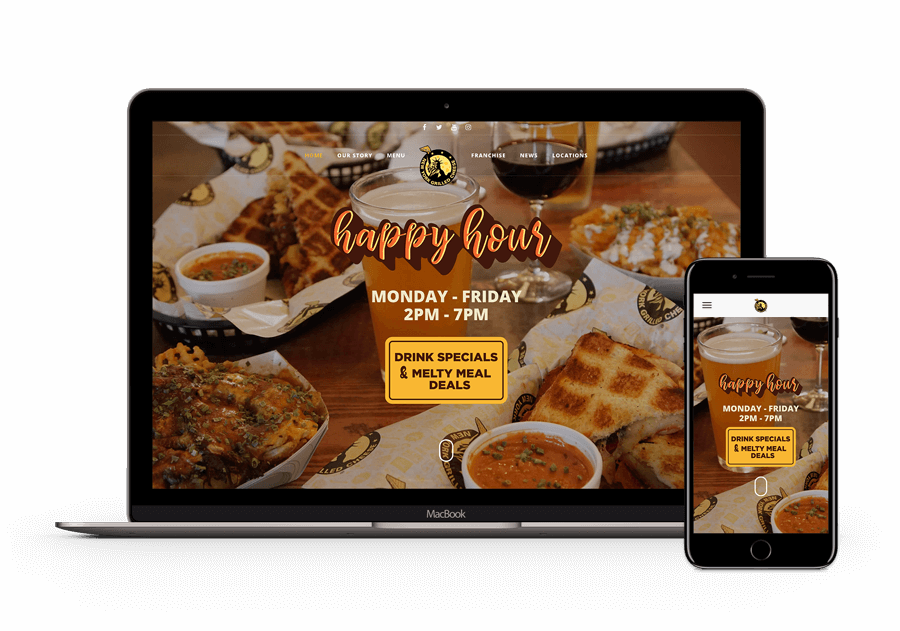New York Grilled Cheese - Apple Pie (900x631), Png Download