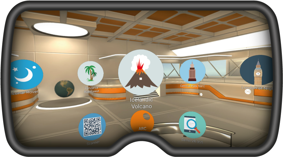 Simple Interface & Intuitive Gestures - Vr In Education (1135x697), Png Download