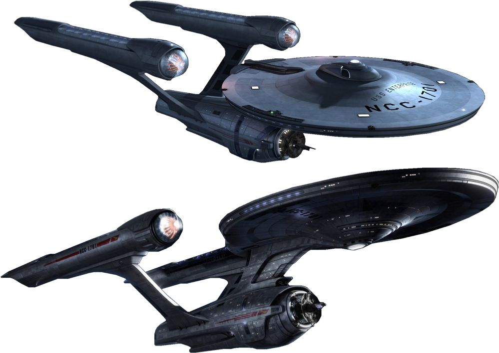 Photo Startrek Abramsverse Starshipenterprise Views - Star Trek 2009 (1024x725), Png Download