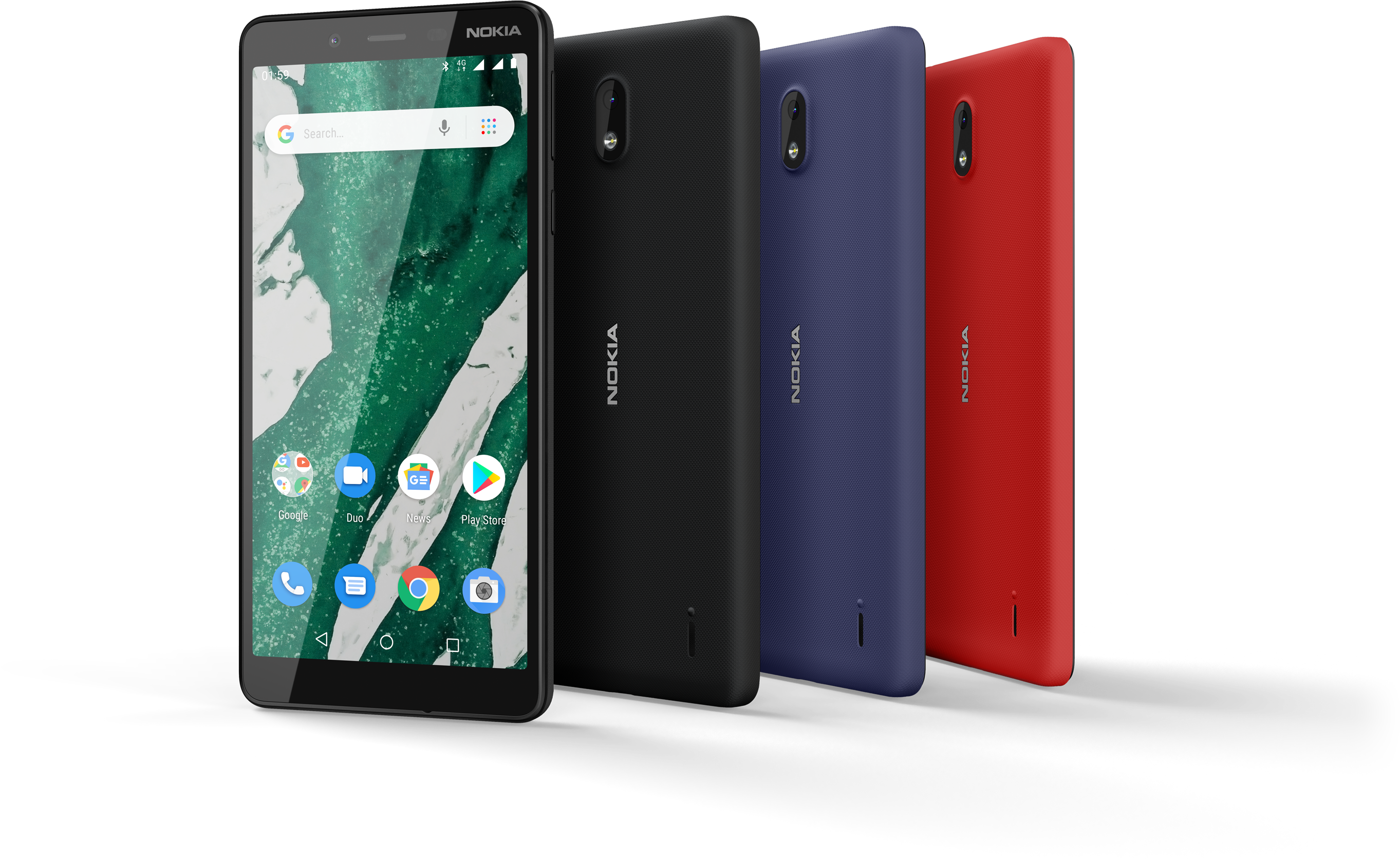 Hmd Recently Announced The Nokia 1 Plus Along With - Nokia 1 Plus (3000x3000), Png Download