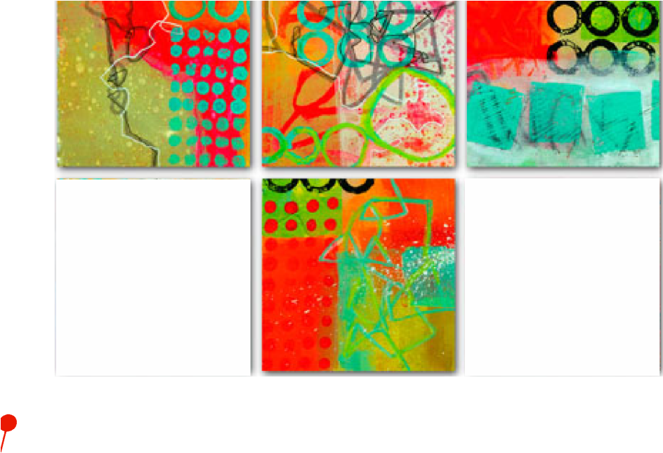Canvas Collage Card - Motif (1000x666), Png Download