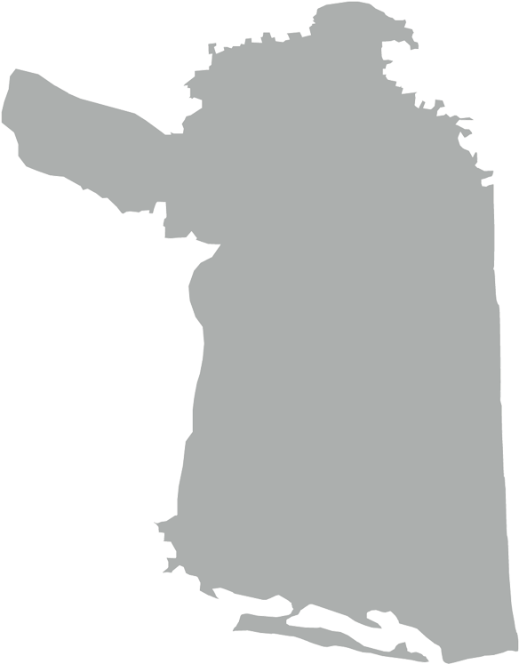 Nagapattinam Map - Silhouette (800x800), Png Download