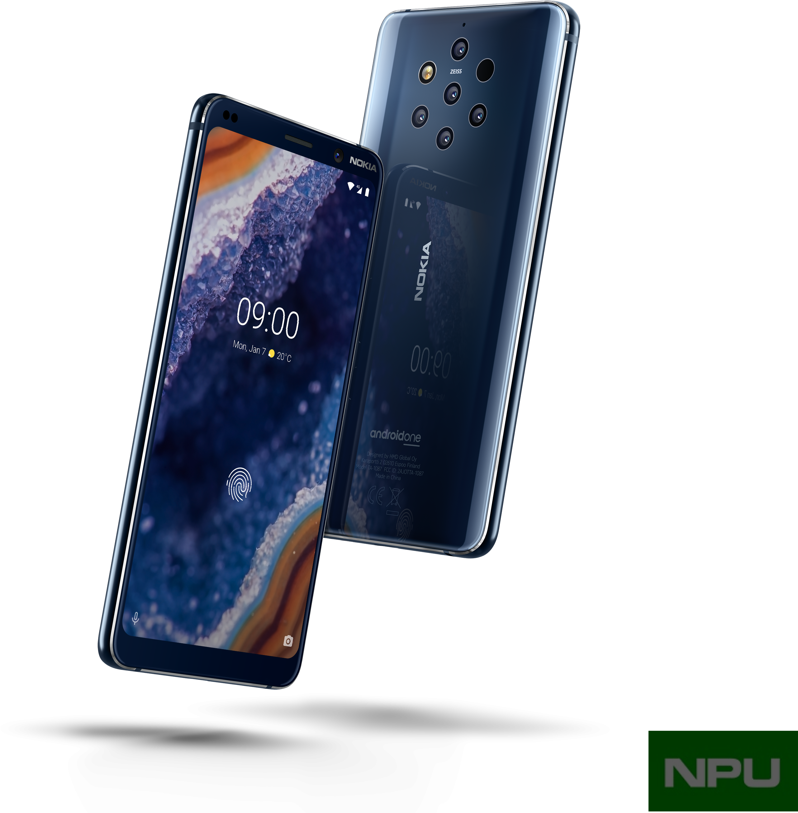 Amazon Is Giving Away A Free Car Adapter With The Nokia - Nokia 9 Pureview (3000x3000), Png Download