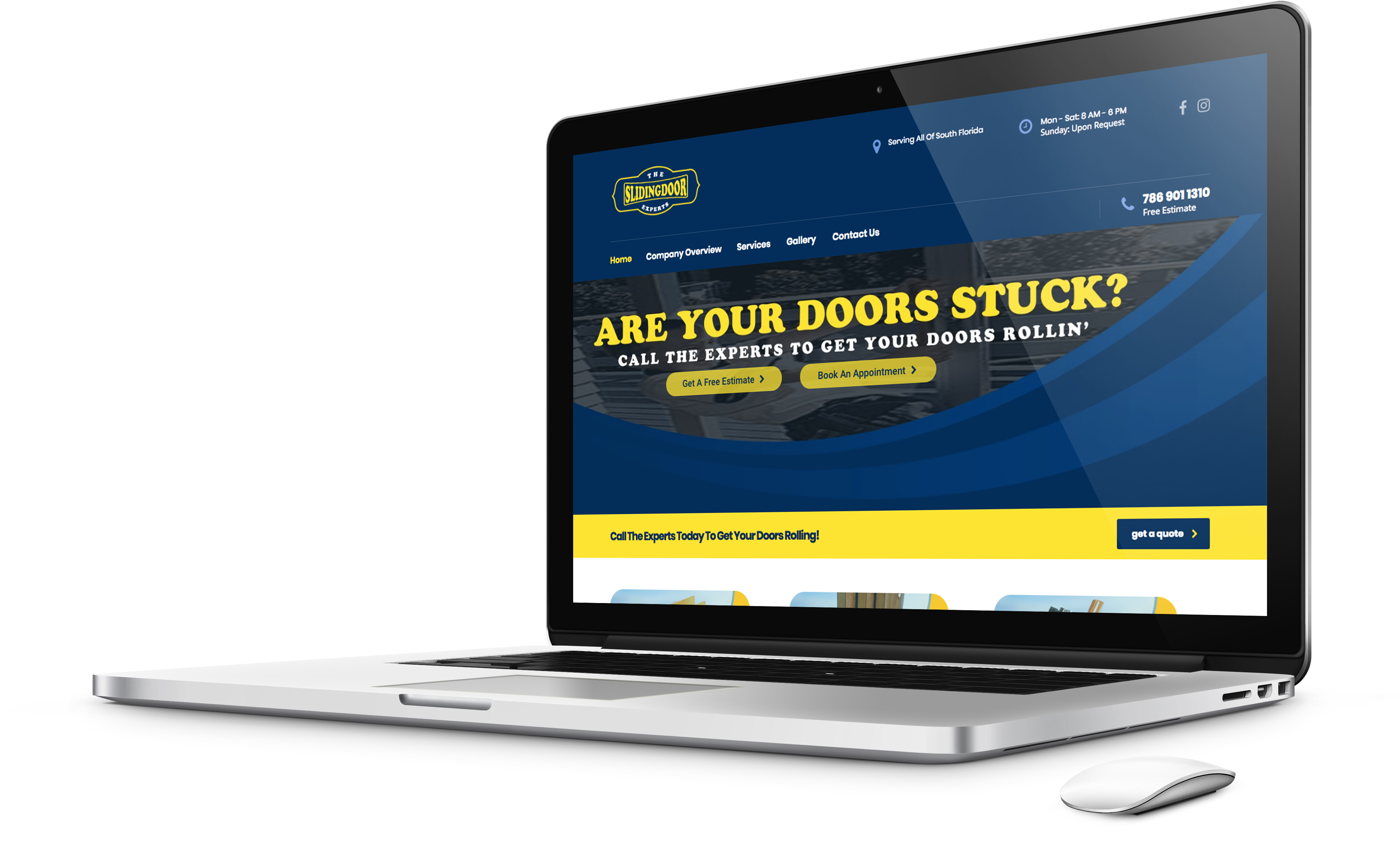 Miami Website Design Local Seo - Netbook (5000x3500), Png Download