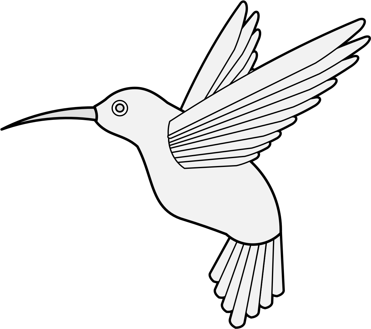 Details, Png - Rufous Hummingbird (1237x1115), Png Download
