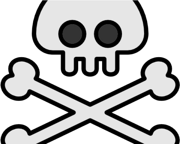 Jolly Roger Flag Clipart Cartoon Pirate - Zona Peligrosa Dibujo (640x480), Png Download