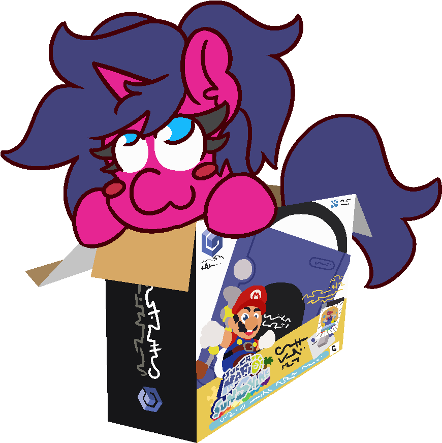 #1929481 - - 3, Artist - Threetwotwo32232, Box, Female, - Cartoon (900x900), Png Download