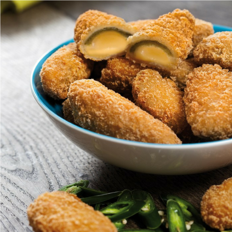 Jalapeño Hot Cheddar From Salud - Croquette (800x1000), Png Download