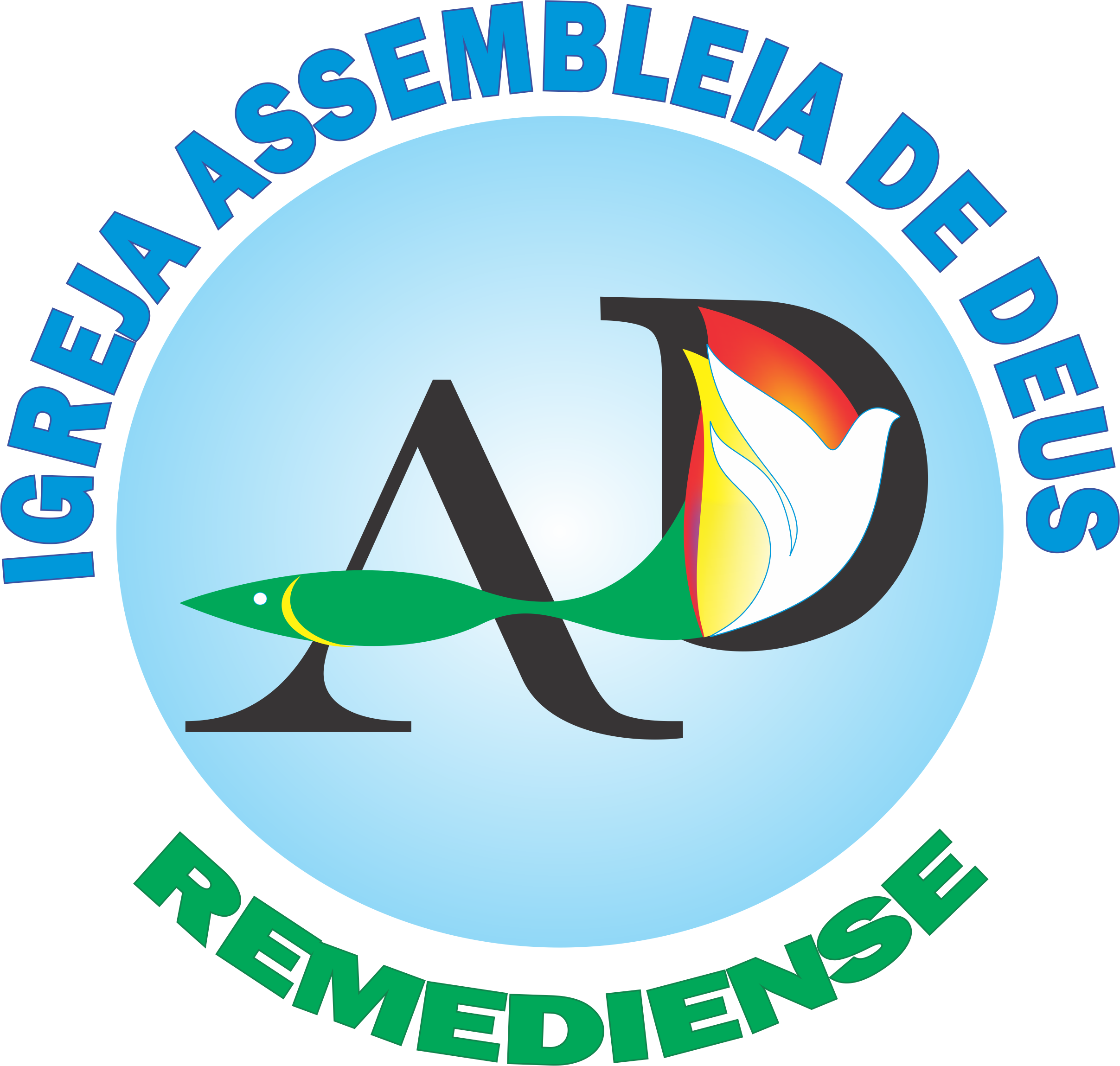 Logomarca Da Assembleia De Deus Em Nossa Senhora Dos - Logo Andress High School (2415x2299), Png Download