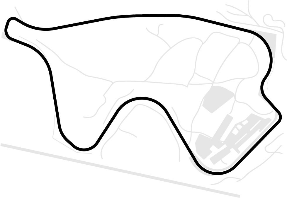 Canadian Tire Motorsport Park - Line Art (1001x751), Png Download