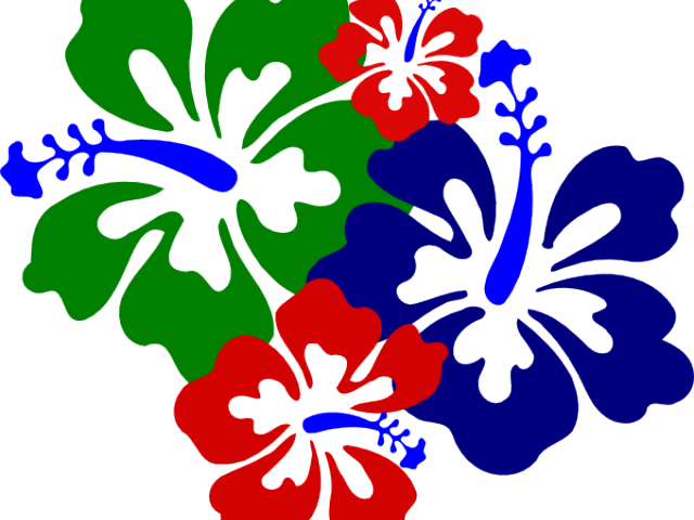 Hibiscus Clip Art (640x480), Png Download