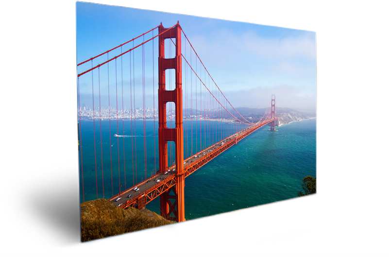 Famous Golden Gate Bridge - Self-anchored Suspension Bridge (800x600), Png Download