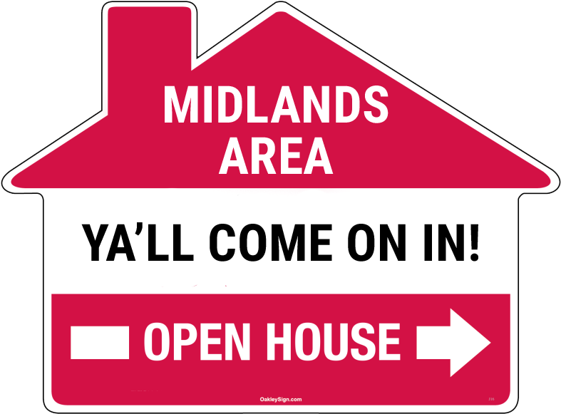 Columbia Sc Open House Search - Sign (800x600), Png Download