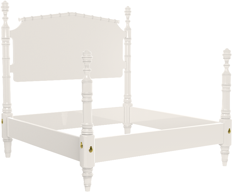 Wilton 4-poster Bed - Shelving (1000x1000), Png Download