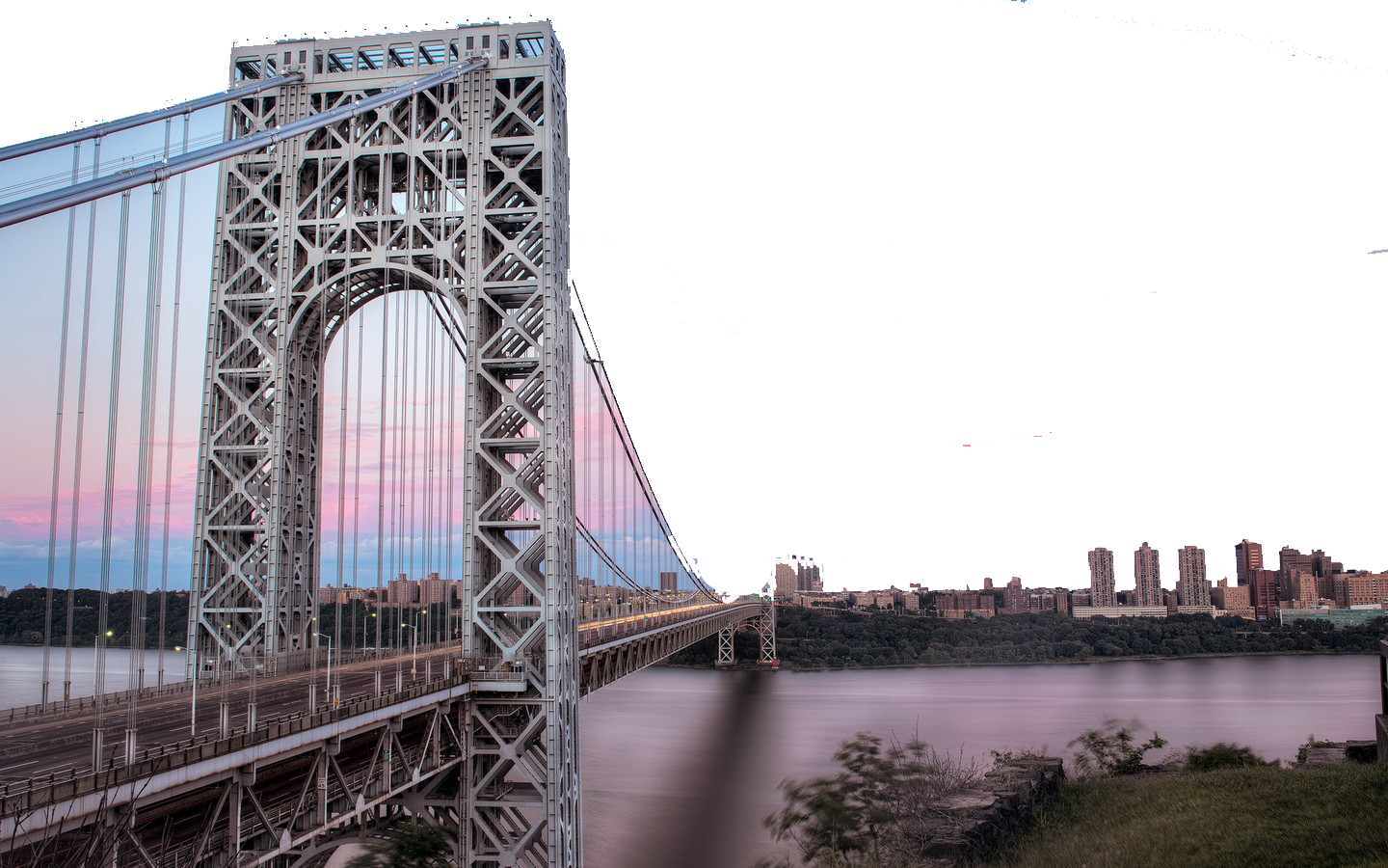 Golden Gate Clipart George Washington Bridge - George Washington Bridge (1440x900), Png Download