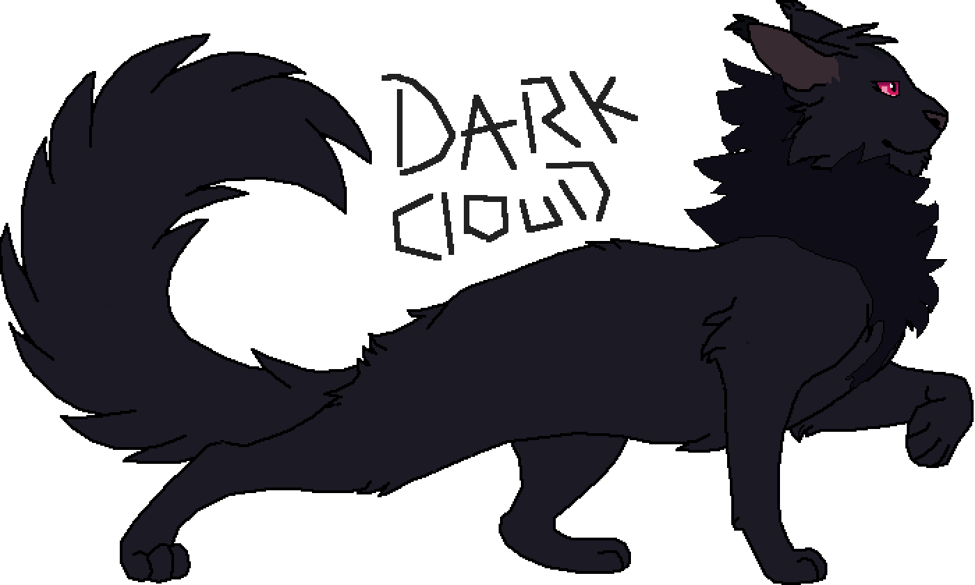 My Favorite Warrior Oc Dark Cloud And Not My Base - Illustration (1400x840), Png Download