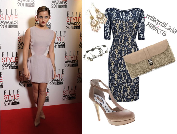 Recreate The Look - Emma Watson Elle Style Awards (746x568), Png Download