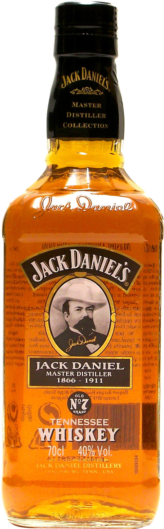 Master Distiller Series Bottle - Jack Daniel's Master Distillers #7 (1250x2200), Png Download