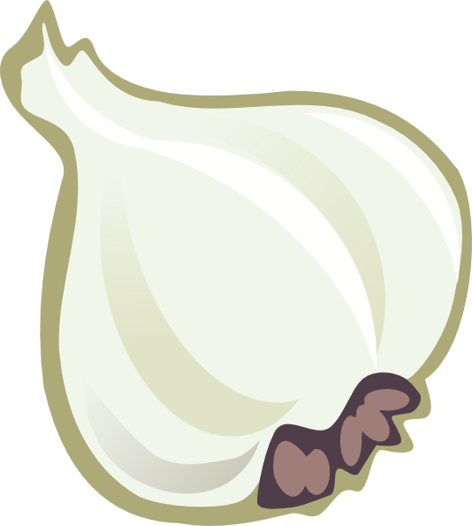 How To Set Use Garlic Svg Vector (534x595), Png Download