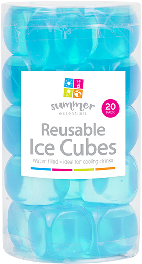 Reusable Ice Cubes - Colorfulness (800x620), Png Download