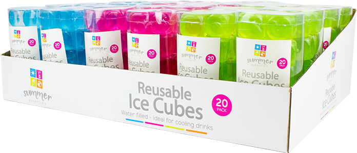 Reusable Ice Cubes - Carton (800x620), Png Download