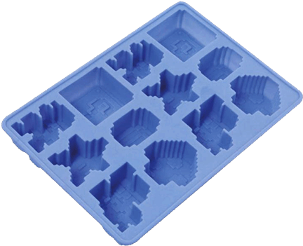 Super Mario Ice Cube Tray - Mario Series (600x600), Png Download