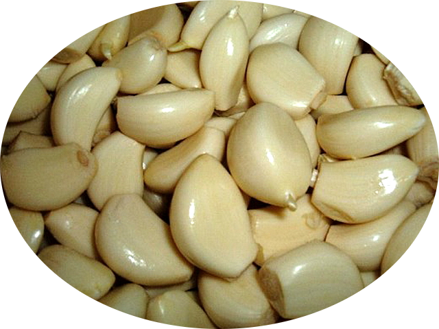 Fresh Garlic - Peeled Garlic Png (640x480), Png Download