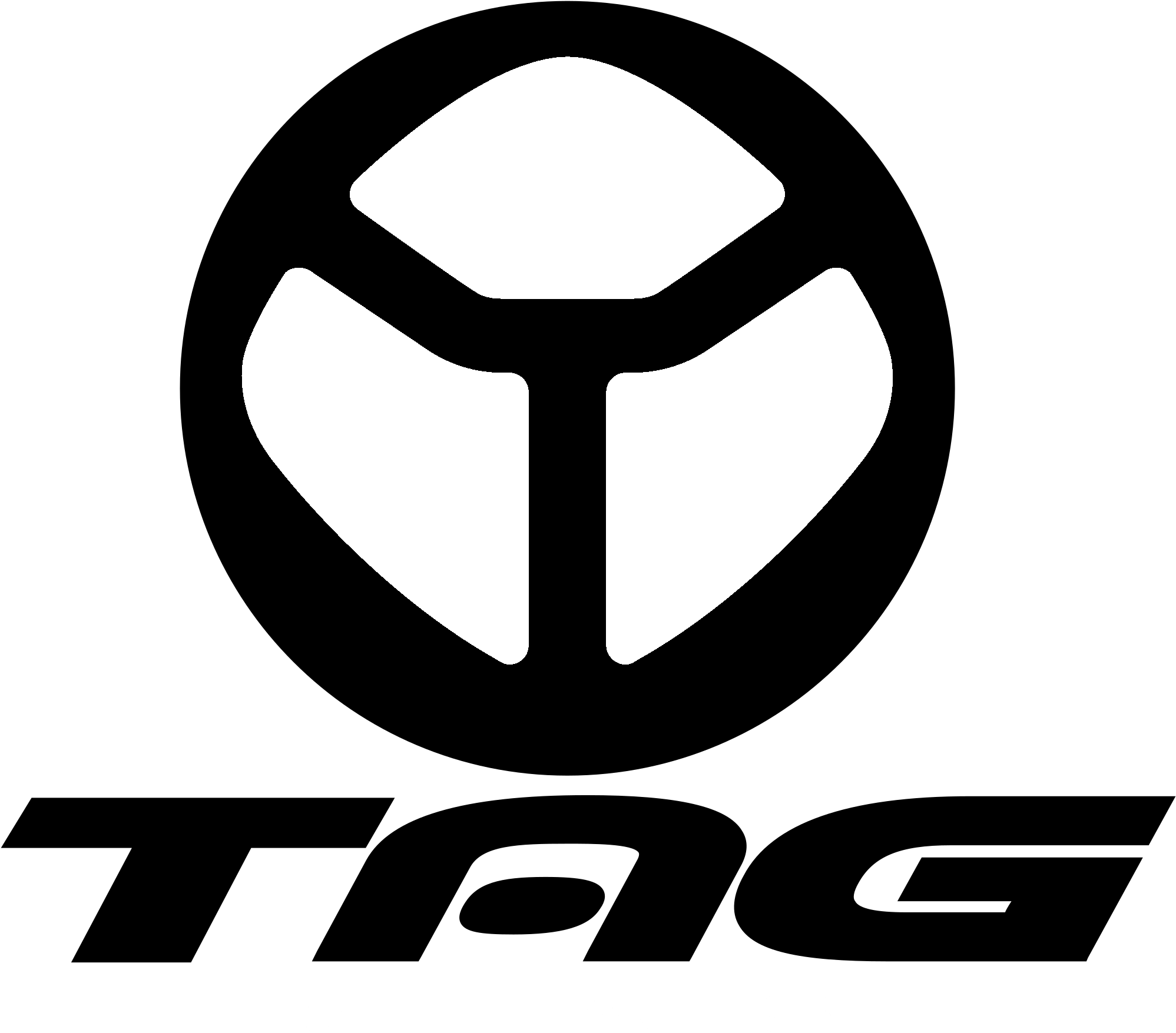 Tag Metals Logo Black And White - Emblem (2400x2400), Png Download