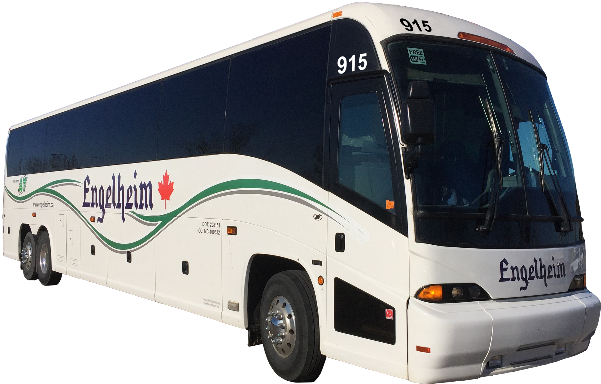 Engelheims Buses - Engelheim Bus (2000x1279), Png Download