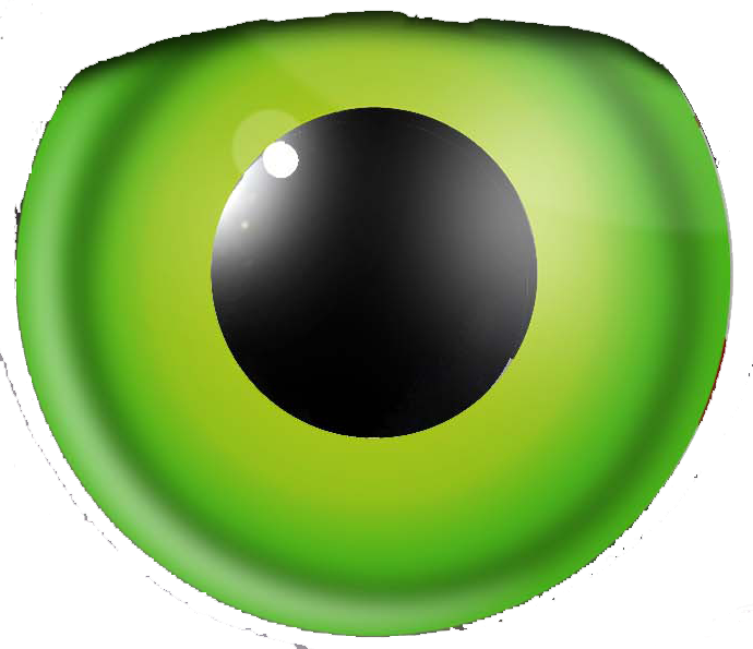 Hulk Eye - Circle (690x595), Png Download