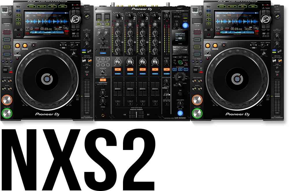 Pioneer Pro Dj Nxs2 Set - Cdj 2000nxs2 & Djm 900nxs2 (1024x768), Png Download