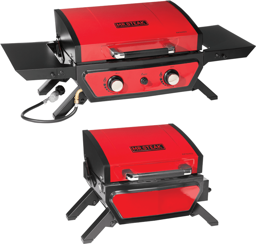 Portable Grills - Mr Steak Portable Grill (845x890), Png Download