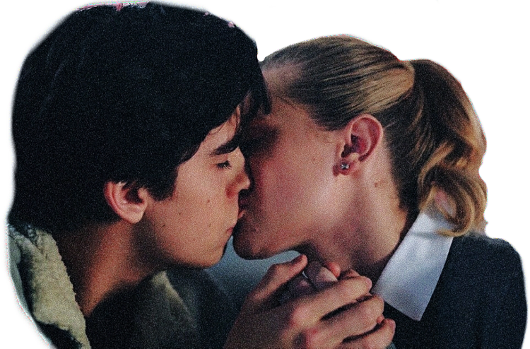 Jug And Betty Kiss (750x494), Png Download
