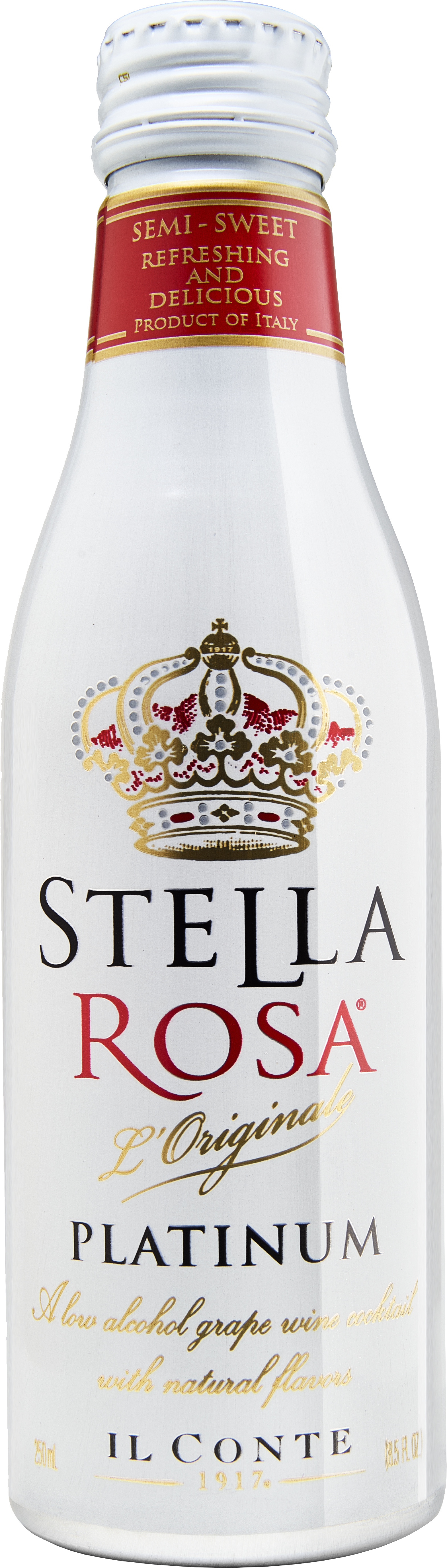 Bottle Shot Alum Platinum (1570x5502), Png Download