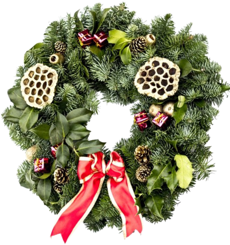 Wreath (800x898), Png Download