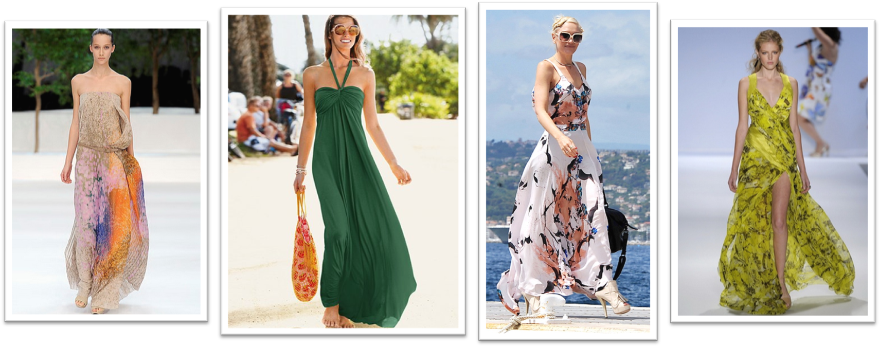 Best Beach Wedding Attire For Groom - Maxi Dress (1715x680), Png Download