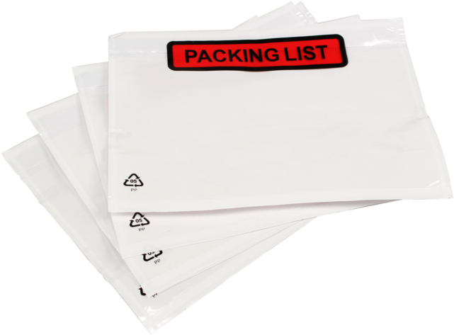 Envelope, Packing List Envelope, 122x160mm, - Tissue Paper (640x640), Png Download